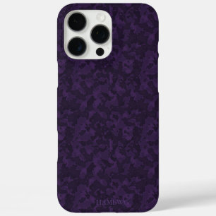 HAMbyWG  I pad  - Purple Camouflage iPhone 16 Pro Max Case