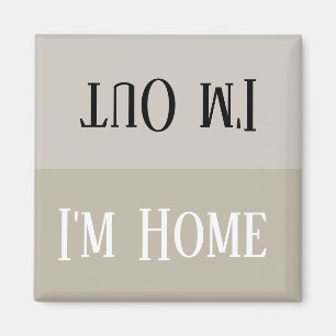 HAMbyWG - I'm Home-I'm Out Magnet