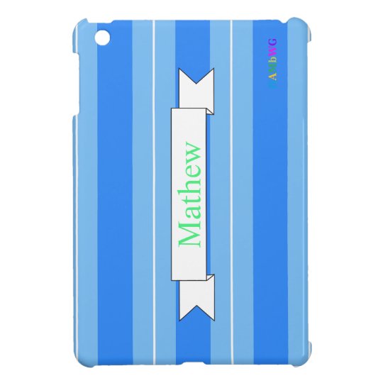 HAMbyWG iPad Mini Glossy Hard Case - Blue ice iPad Mini Covers