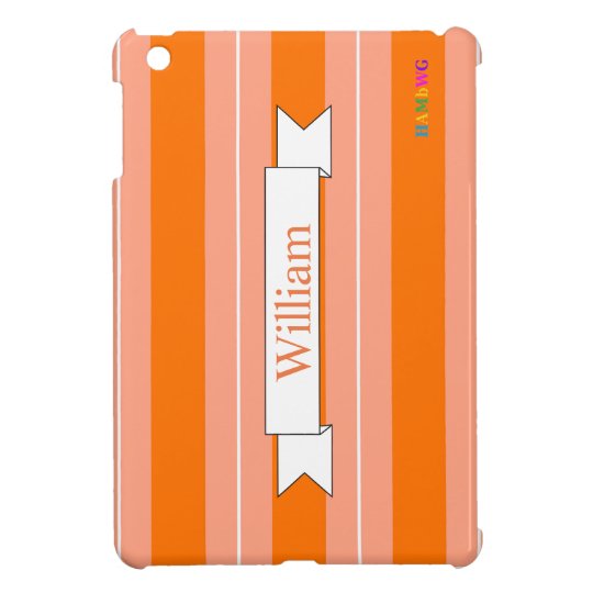 HAMbyWG iPad Mini Glossy Hard Case - Tangerine iPad Mini Cases