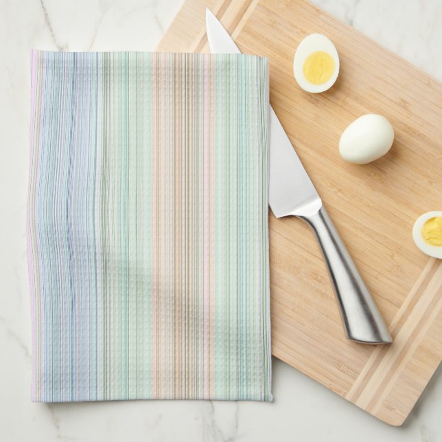 HAMbyWG - Kitchen Towel - Pastel Gradient (Quarter Fold)