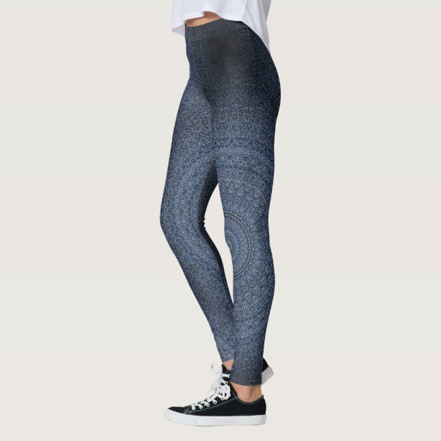 HAMbyWG - Leggings - Blue Mandala (Left)