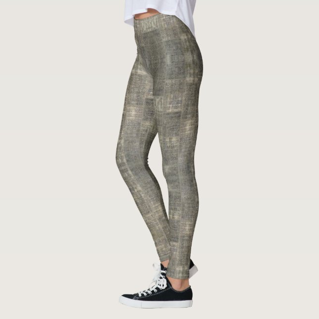 HAMbyWG - Leggings - Distressed Patchwork (Left)