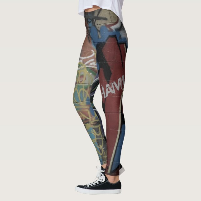 HAMbyWG - Leggings - Graffiti (Left)