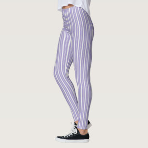 HAMbyWG - Leggings - Light lilac n White Stripe
