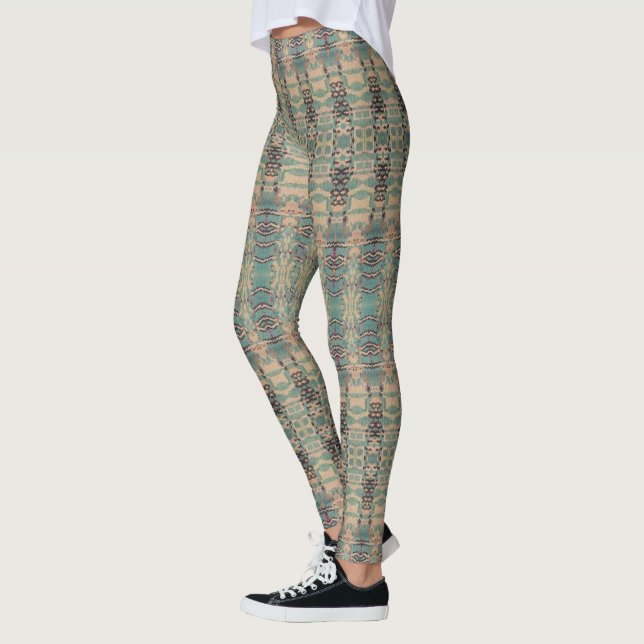 HAMbyWG - Leggings - Moroccan Turquoise (Left)