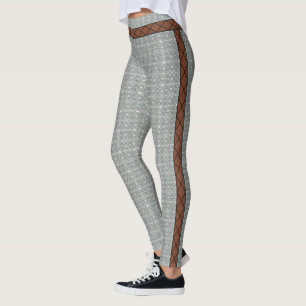 HAMbyWG - Leggings - White Diamond - Cut Out Look