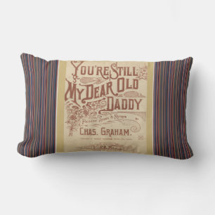 HAMbyWG Lumbar - Throw Pillow - Dear Old Daddy