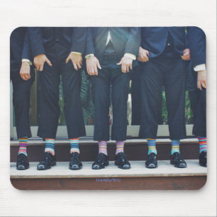 HAMbyWG - Men Showing Socks -Mouse Pad Mouse Pad