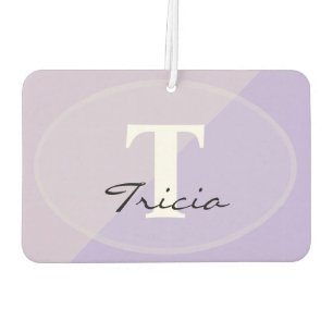 HAMbyWG - Modern Monogram Photo Car Air Freshener