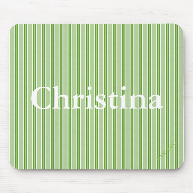 HAMbyWG - Mouse Pad - Apple Stripe (Front)