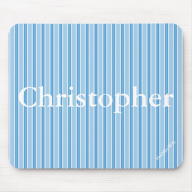 HAMbyWG - Mouse Pad - Blue Stripe (Front)