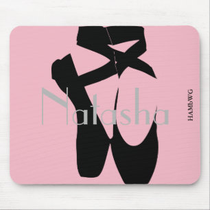 HAMbyWG - Mouse Pad - Charcoal Ballet Slipper