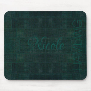 HAMbyWG - Mouse Pad - Distressed Teal