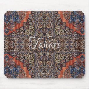 HAMbyWG - Mouse Pad - Gypsy Coral & Blue