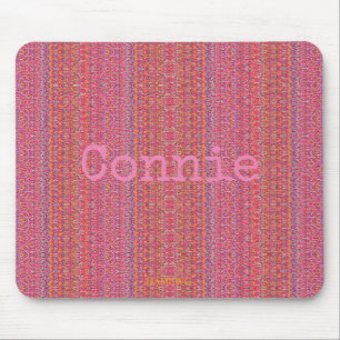 HAMbyWG - Mouse Pad -  Lace - Pink & Orange