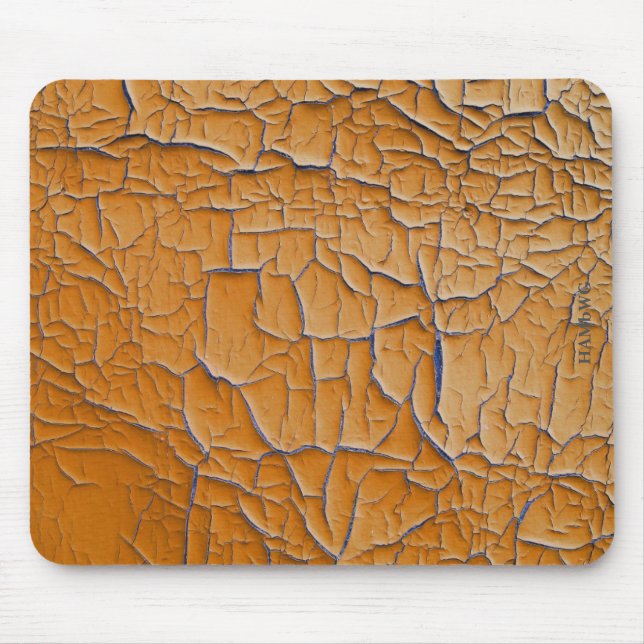 HAMbyWG - Mouse Pad - Orange Crackle (Front)
