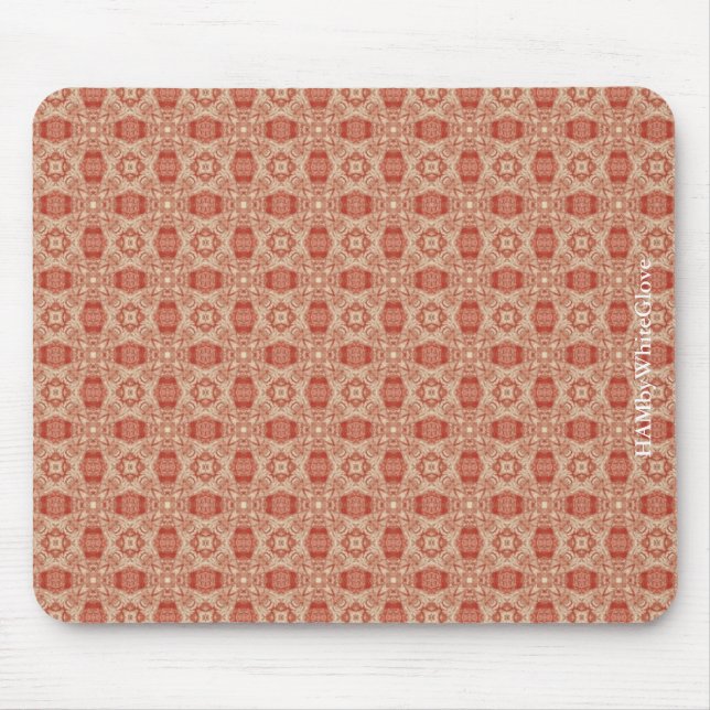 HAMbyWG - Mouse Pad - Orange-Red Disks (Front)