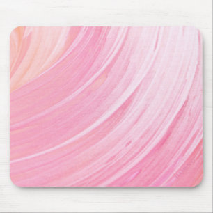 HAMbyWG - Mouse Pad - Peachy Pink Ice Swirl