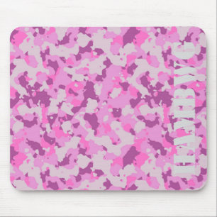 HAMbyWG - Mouse Pad - Pink Camouflage
