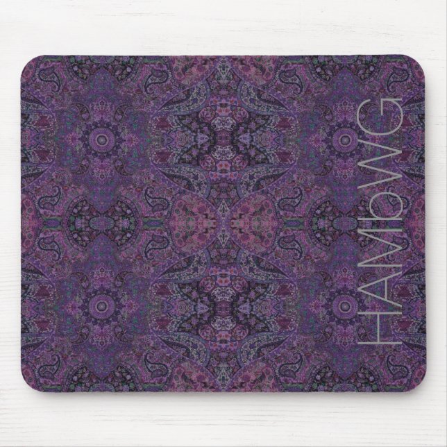 HAMbyWG - Mouse Pad - Purple Persian (Front)