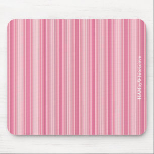 HAMbyWG - Mouse Pad - Rose Pink Stripe