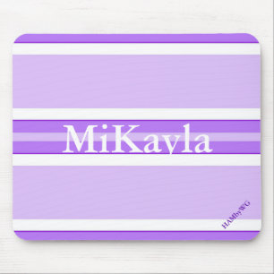 HAMbyWG - Mouse Pad - Violet Stripe Wide
