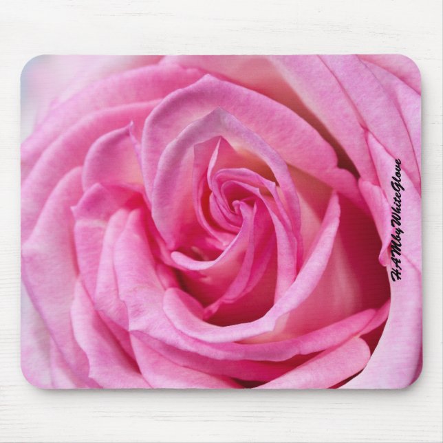 HAMbyWG Mouse Pads - Pink Rose (Front)