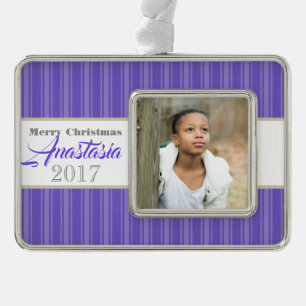 HAMbyWG - Ornament - Purple Stripes