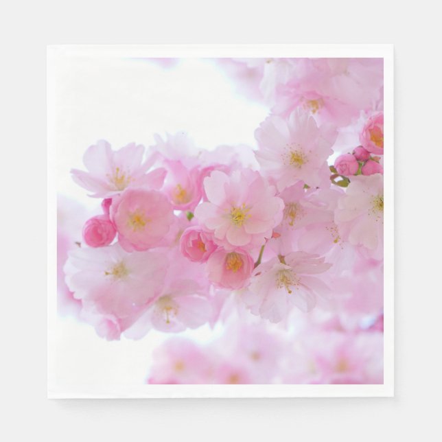 HAMbyWG -  Paper Napkins - Japanese Cherry Tree (Front)