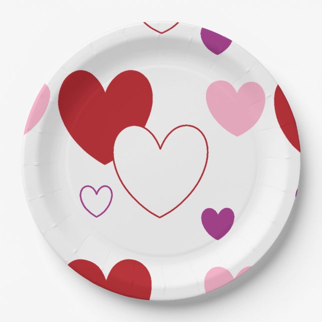 HAMbyWG - Paper Plates - Hearts (Front)