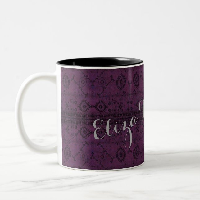 HAMbyWG - Personalizable Mug - India Ink Amethyst (Left)