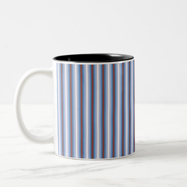 HAMbyWG - Personalizable Mug - Red White & Blue (Left)