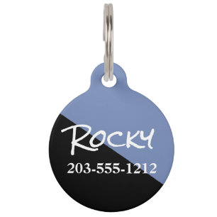 HAMbyWG - Pet Name Tag - Half