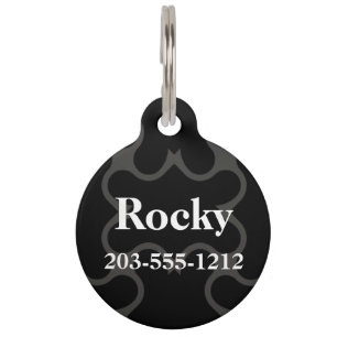 HAMbyWG - Pet Name Tag - Two Tone