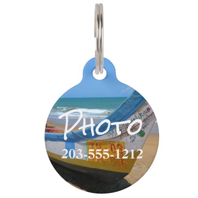HAMbyWG - Pet Name Tag - Your Photo (Front)