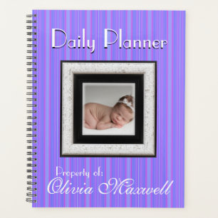 HAMbyWG - Photo Daily Planner -  Bright Lavender