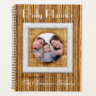 HAMbyWG - Photo Daily Planner - Natural Stripe