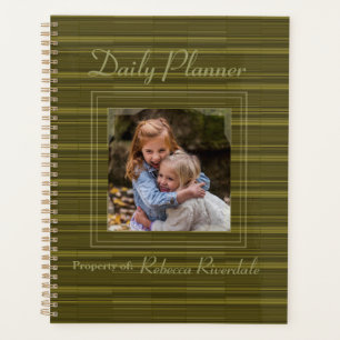 HAMbyWG - Photo Daily Planner - Olive Gradient