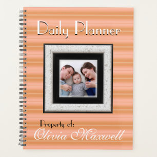 HAMbyWG - Photo Daily Planner - Orange Chiffon