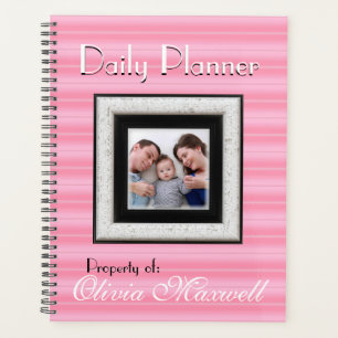 HAMbyWG - Photo Daily Planner - Pink Chiffon