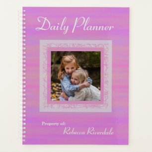 HAMbyWG - Photo Daily Planner - Pink Wash