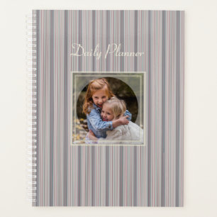 HAMbyWG - Photo Daily Planner - Wilton Stripe