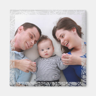 HAMbyWG - Photo Magnet with a Border