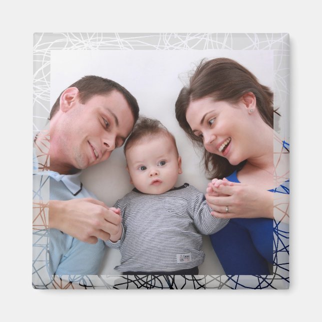 HAMbyWG - Photo Magnet with a Border (Front)