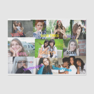 HAMbyWG -  Photos with words Tissue Paper