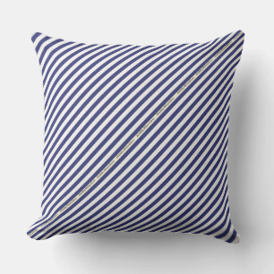 HAMbyWG - Pillow   - Blue White Stripe