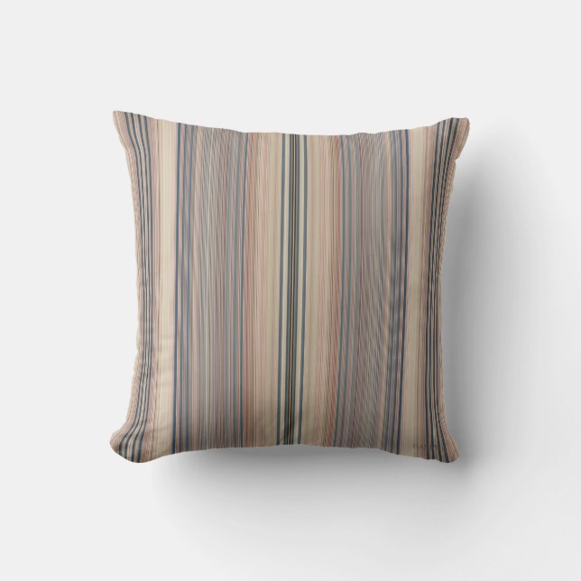 HAMbyWG - Pillows - Pale Beige Stripes (Front)
