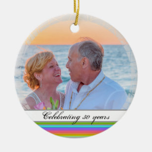 HAMbyWG  Round Ornament - Spectrum