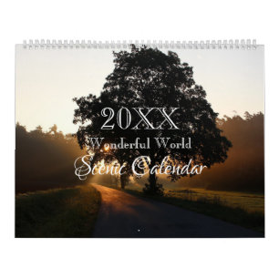 HAMbyWG - Scenic Wall Calendar